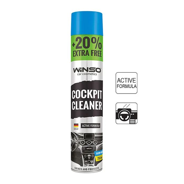 Автополіроль WINSO Cockpit Cleaner нова машина 750ml (870570)