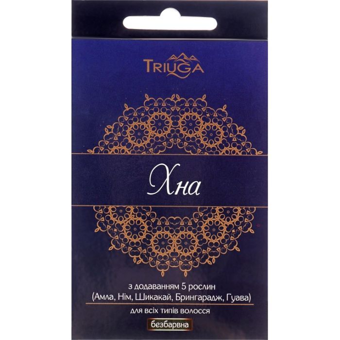 Хна Triuga Аюрведическая бесцветная 100 г (4820164641118)