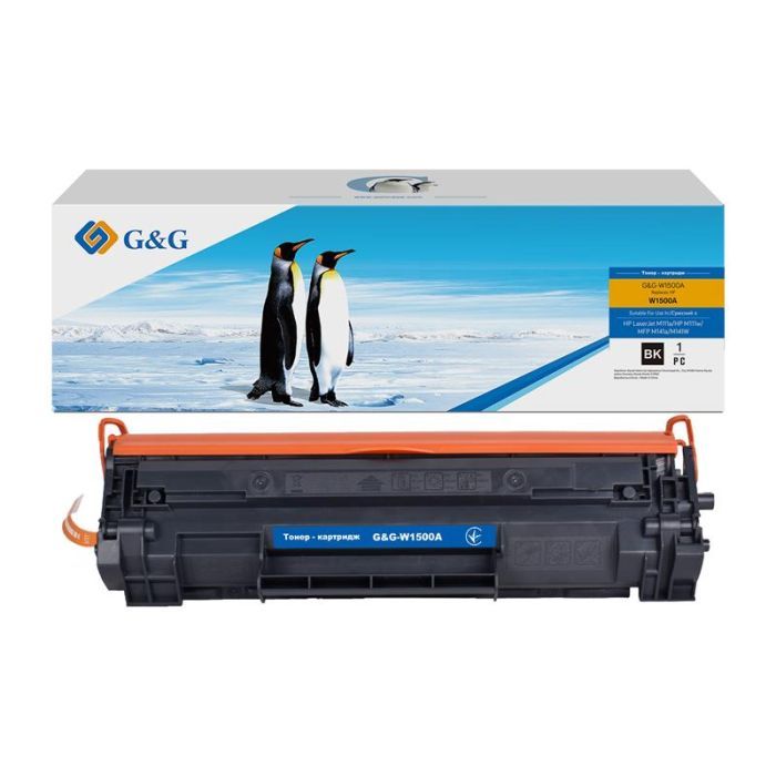 Картридж G&G HP 150A M111a/111w/141a/141w Black (975 ст) (G&G-W1500A) изображение 2