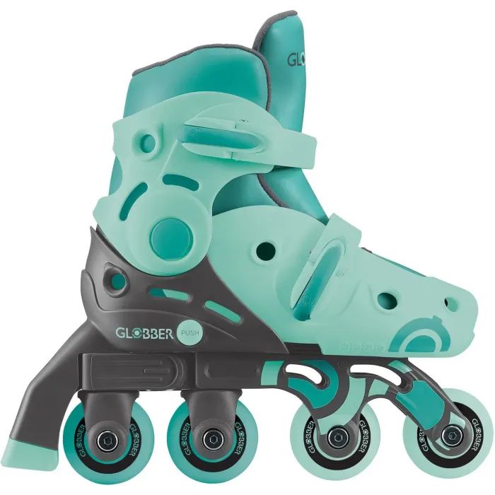 Роликові ковзани Globber 2в1 м'ятно-зелені р.30-33, до 60кг, 5+ (783-206) зображення 10