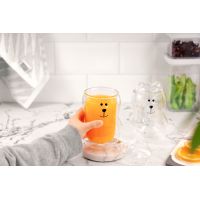 Набор стаканов Ardesto Animals з кришкою 300 мл 2 шт прозорий (AR2630BBR) изображение 7