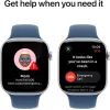 Смарт-годинник Apple Watch Series 10 GPS 46mm Silver Aluminium Case with Denim Sport Band - M/L (MWWM3QH/A) зображення 6