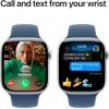 Смарт-годинник Apple Watch Series 10 GPS 46mm Silver Aluminium Case with Denim Sport Band - M/L (MWWM3QH/A) зображення 7