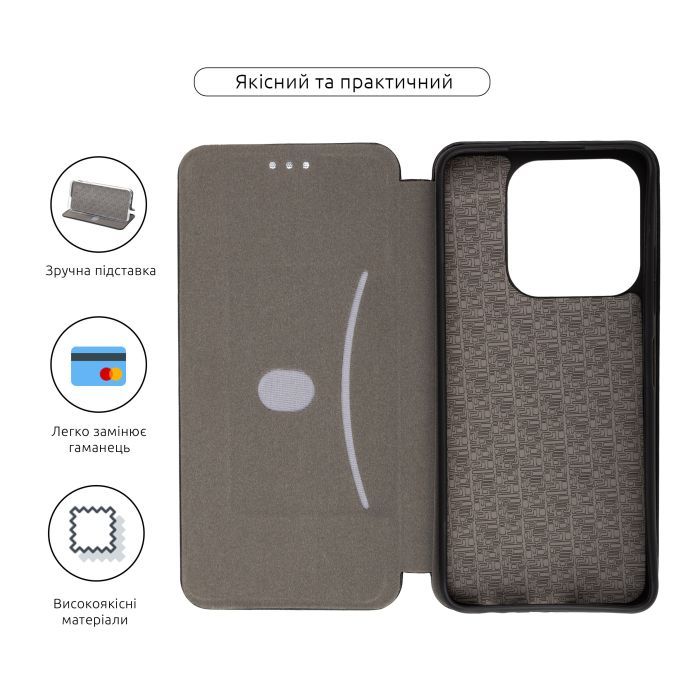Чохол до мобільного телефона Armorstandart G-Case ZTE Nubia V60 Design Black (ARM79001) зображення 3