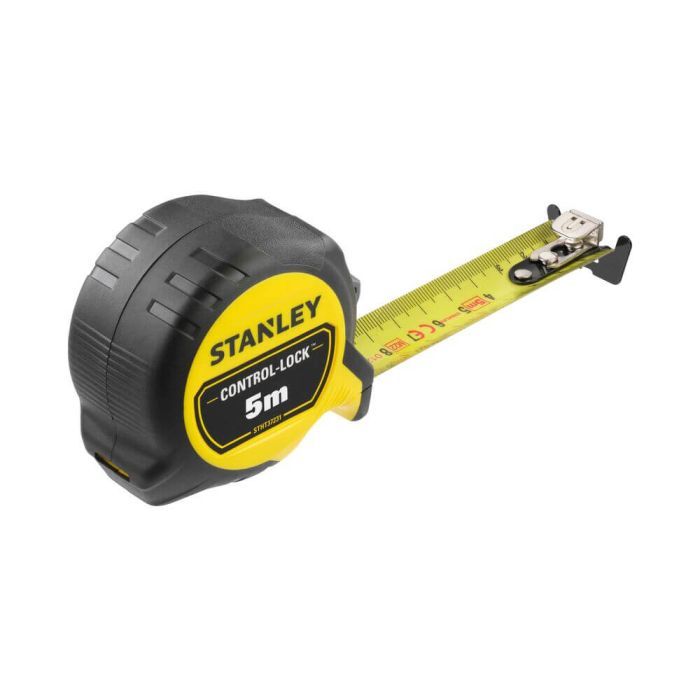 Рулетка Stanley CONTROL-LOCK, 5мх25мм, у прогумованому корпусі, з двосторонньою шкалою (STHT37231-0) зображення 2
