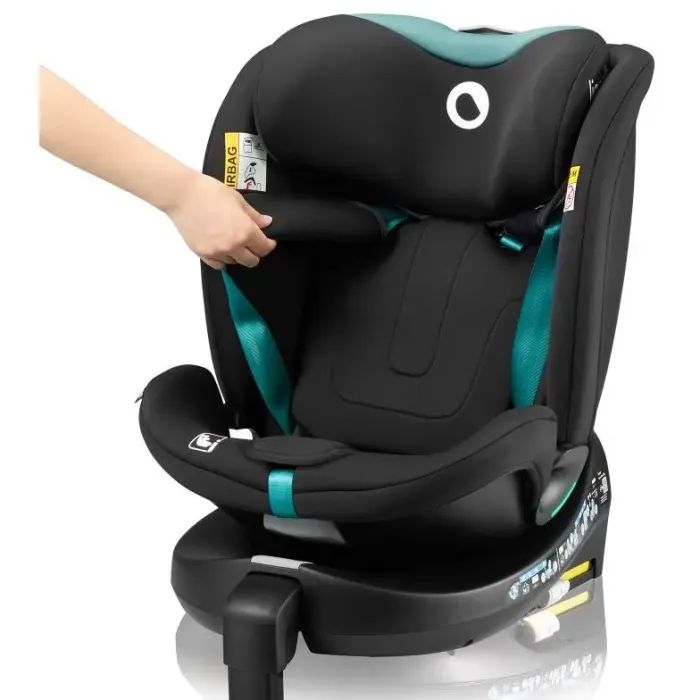 Автокресло Lionelo Navy I-Size Black Turquoise (LO-NAVY I-SIZE BLACK TURQUOISE) изображение 12