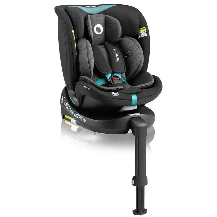Автокресло Lionelo Navy I-Size Black Turquoise (LO-NAVY I-SIZE BLACK TURQUOISE) изображение 4