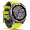 Смарт-годинник Garmin fenix 8 47mm,Saph Solar, BareTi/Graphite,AmpYe/GrphBnd (010-02906-21) зображення 3