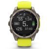 Смарт-годинник Garmin fenix 8 47mm,Saph Solar, BareTi/Graphite,AmpYe/GrphBnd (010-02906-21) зображення 8
