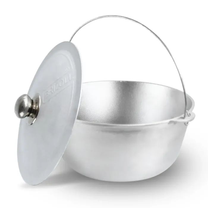 Котел туристический Brizoll алюмінієвий з дужкою та кришкою 6 л (12-006-1) изображение 3