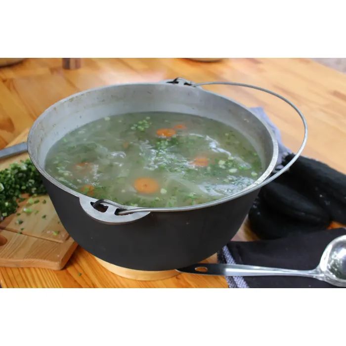 Котел туристический Brizoll алюмінієвий з дужкою та кришкою 6 л (12-006-1) изображение 8