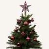 Ялинкова іграшка House Of Seasons Кульки і прикраси Пластик 40 шт D8 см D7 см D6 см Бордові (8720967923625) зображення 2