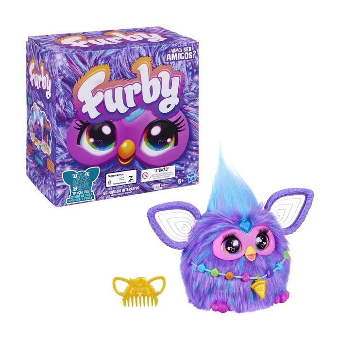 Интерактивная игрушка Hasbro Furby Пурпурный (F6743) изображение 2