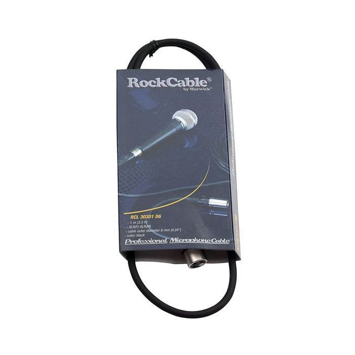 Микрофонный кабель RockCable Microphone Cable 1m (RCL 30301 D6) изображение 2
