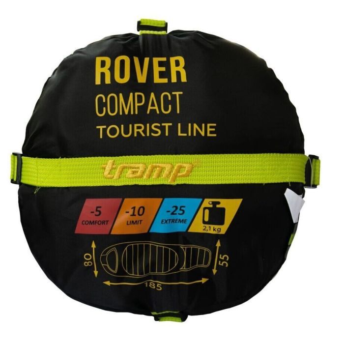 Спальный мешок Tramp Rover Compact Olive/Grey R (UTRS-050C-R) изображение 11