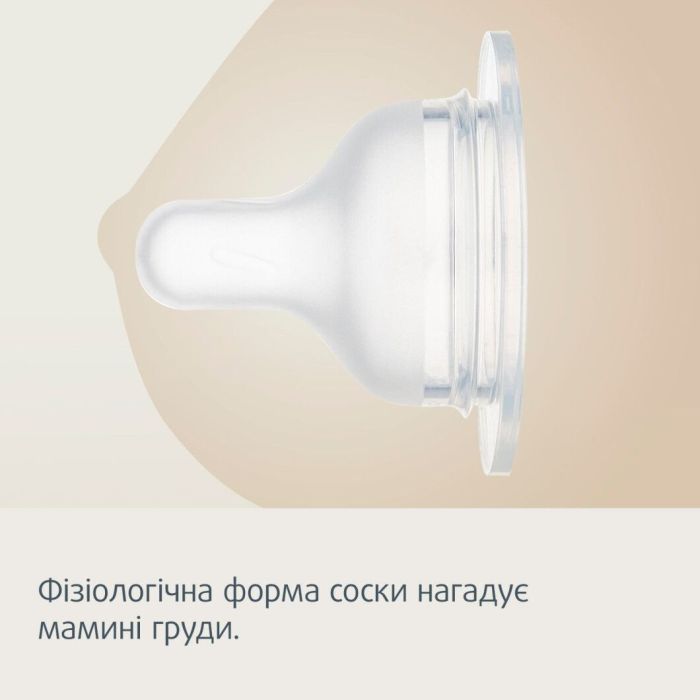 Соска Canpol babies силіконова до пляшечки S-Shape L (середня) 2 шт (59/893) зображення 12