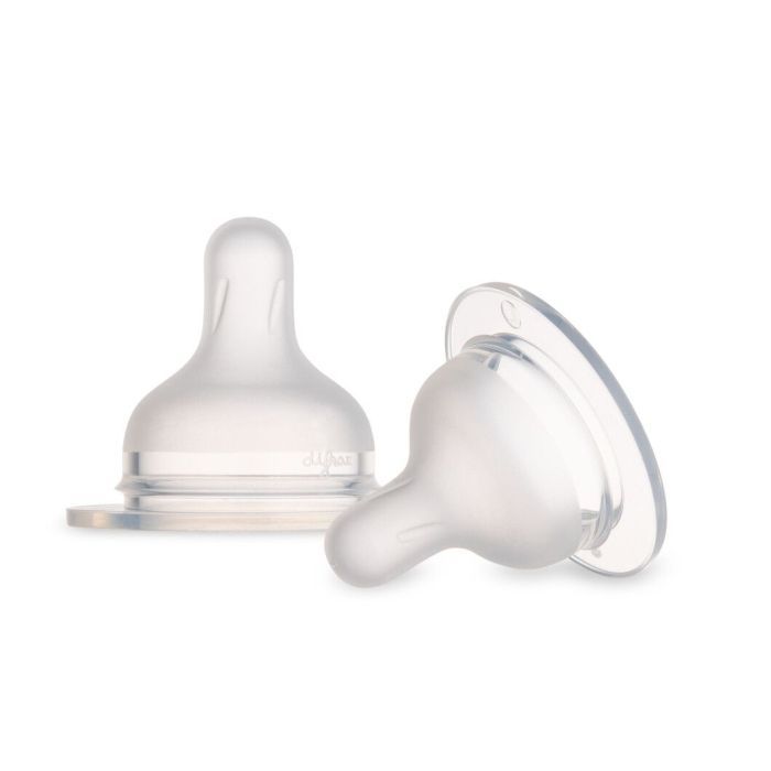 Соска Canpol babies силіконова до пляшечки S-Shape L (середня) 2 шт (59/893)