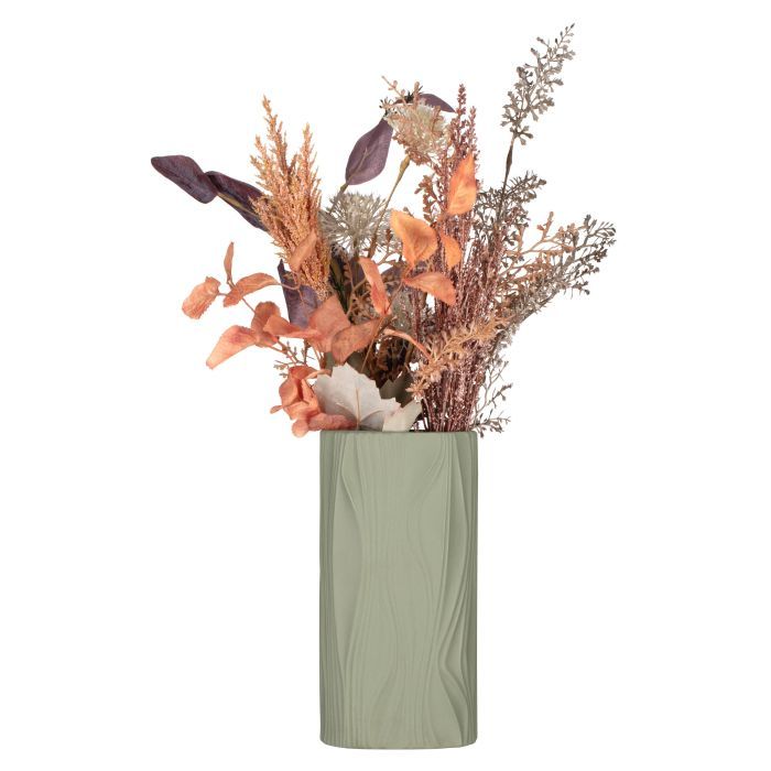 Ваза Ardesto Liguria, 12.2х24см, порцеляна, жовтий (AR3805B) изображение 2