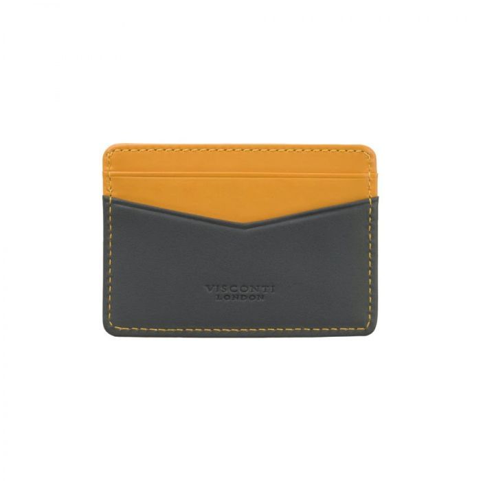 Кардхолдер Visconti VSL40 Axe Grey Mustard (VSL40 GREY MUST) зображення 2