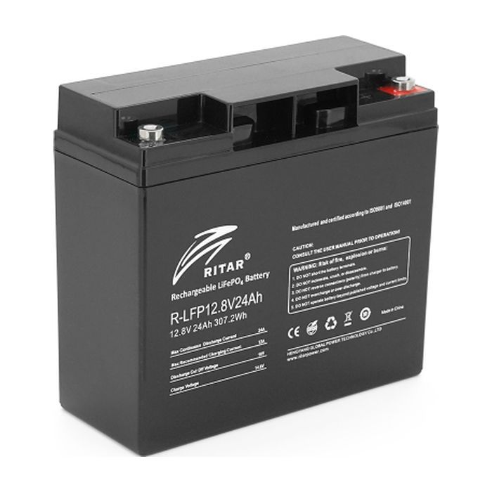Батарея LiFePo4 Ritar R-LFP 12.8V 24Ah