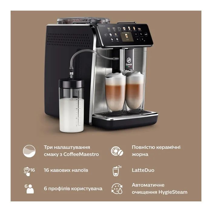Кофемашина Saeco GranAroma SM 6585/00 (SM6585/00) изображение 7