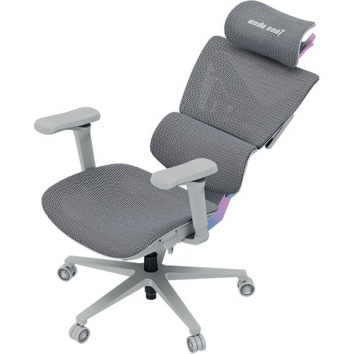 Кресло игровое Anda Seat X-Air Pro Size XL Mesh Gray Twilight (AD-WY-01-GGSP-G01) изображение 8