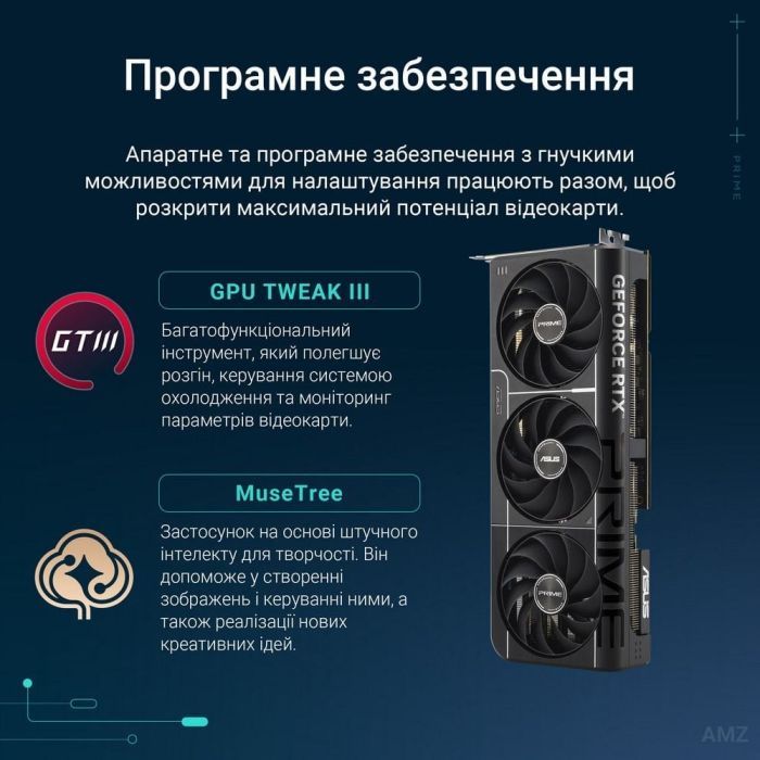 Відеокарта ASUS GeForce RTX5070 12Gb PRIME OC (PRIME-RTX5070-O12G) зображення 12