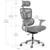 Офисное кресло Mealux S4 Air Fabric Grey (HF-S4 F/G) изображение 10