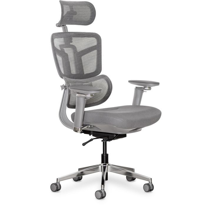 Офисное кресло Mealux S4 Air Fabric Grey (HF-S4 F/G)