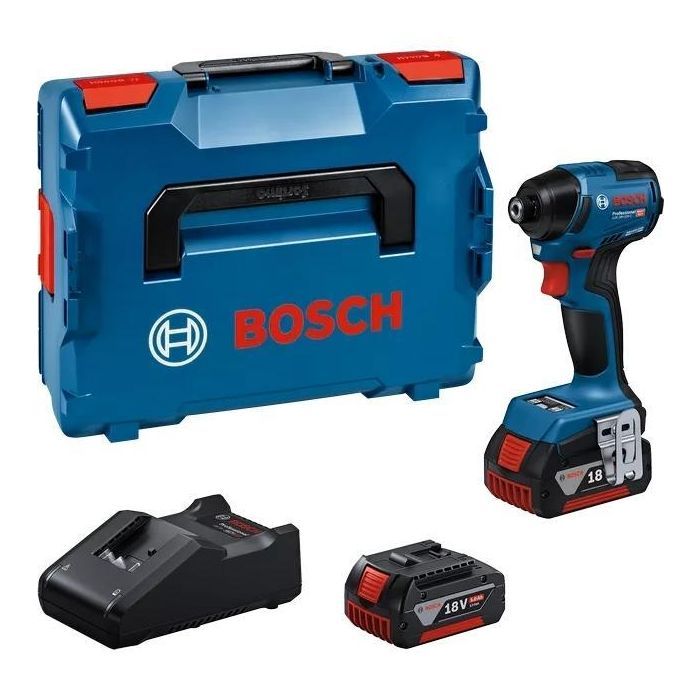 Гайковерт Bosch GDR. 18V-220 C, 18V, 2х5Ah, 0-3400об/мин, 220Нм, Bluetooth (0.601.9L6.003)