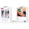Зарядний пристрій XO CC55 QC3.0 18W (2USB/2.4A) + USB - Lightning + MicroUSB + Type-C Black (XO-CC55-BK) зображення 2