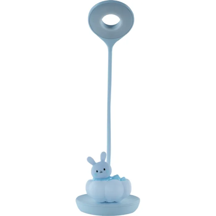 Настільна лампа Kite Cloudy Bunny LED з акумулятором, зелена (K24-493-1-4) зображення 3