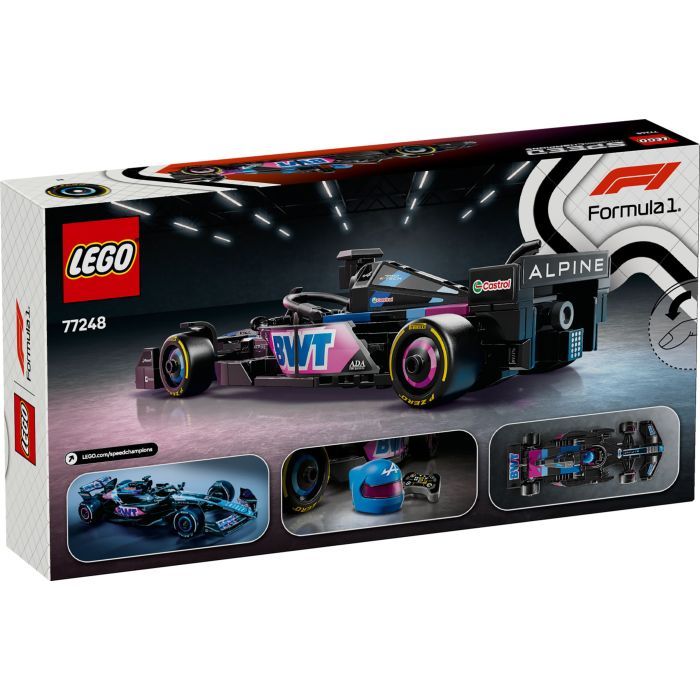 Конструктор LEGO Speed Champions Автомобиль для гонок BWT Alpine F1® Team A524 (77248) изображение 7