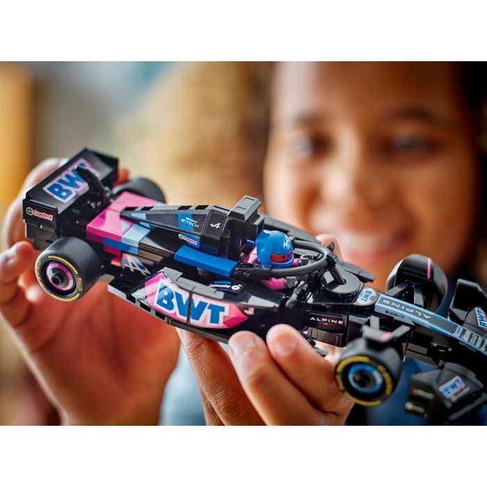 Конструктор LEGO Speed Champions Автомобиль для гонок BWT Alpine F1® Team A524 (77248) изображение 9