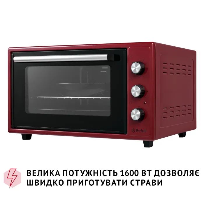 Электропечь Perfelli TRIMO 48 RED изображение 5