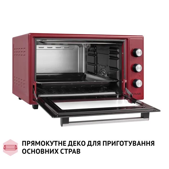 Электропечь Perfelli TRIMO 48 RED изображение 8