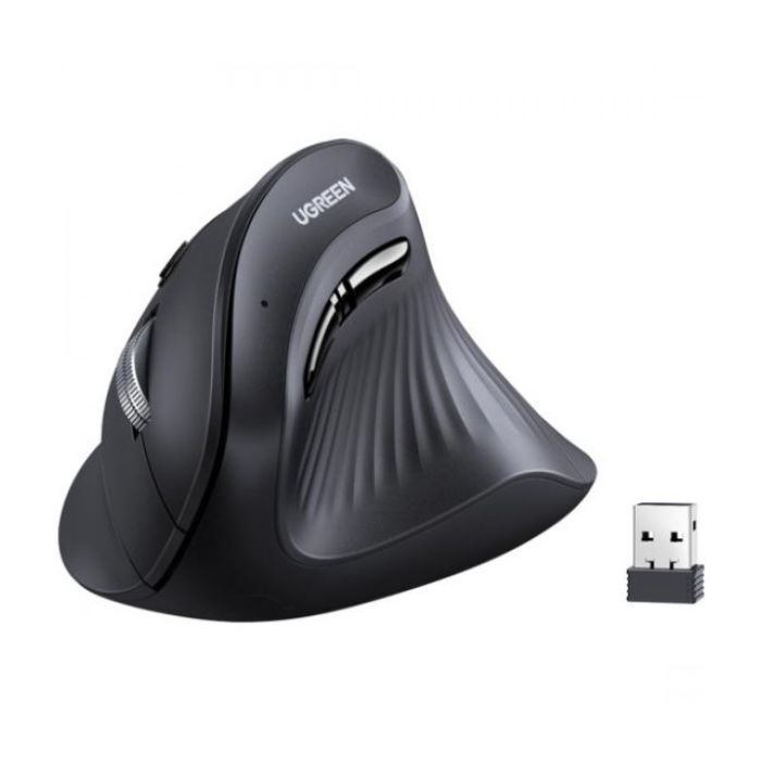 Мишка Ugreen MU008 Vertical Wireless Black (25444)