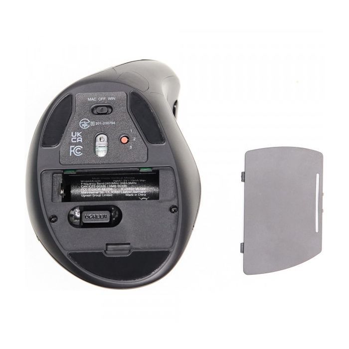 Мишка Ugreen MU008 Vertical Wireless Black (25444) зображення 3