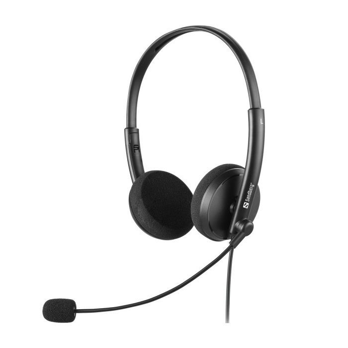 Наушники Sandberg Office Headset 3,5мм Black (325-41)
