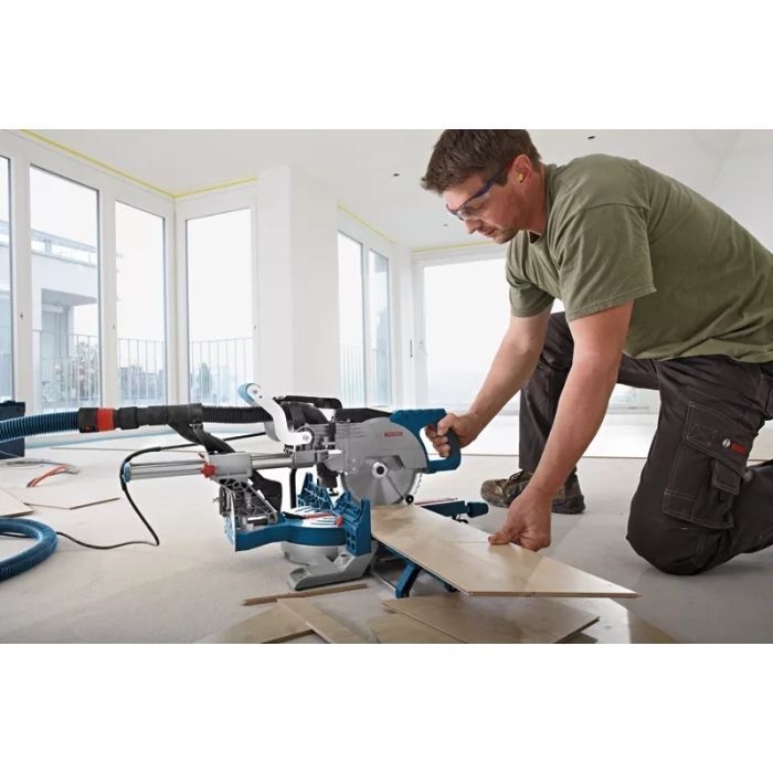 Торцовочная пила Bosch Professional GCM 8 SJL, 1600Вт, диск 216мм (0.601.B19.100) изображение 3
