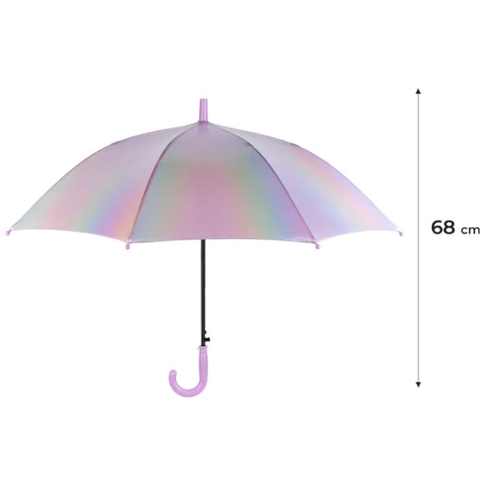 Зонт Kite дитяча 2001-3 рожевий голографік (K24-2001-3) изображение 2