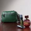 Сумка Vintage Из натуральной кожи Зеленая (22603) изображение 11
