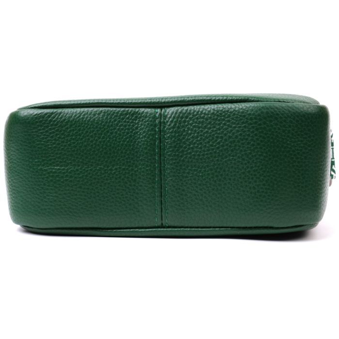 Сумка Vintage Из натуральной кожи Зеленая (22603) изображение 7