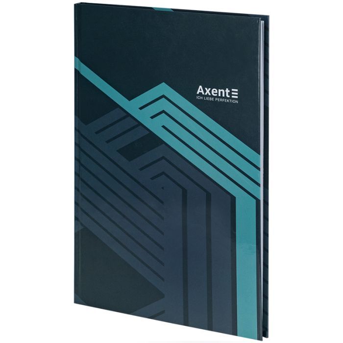 Книга записная Axent Lines А4, 96 листов, клетка, серая (8422-580-A) изображение 2