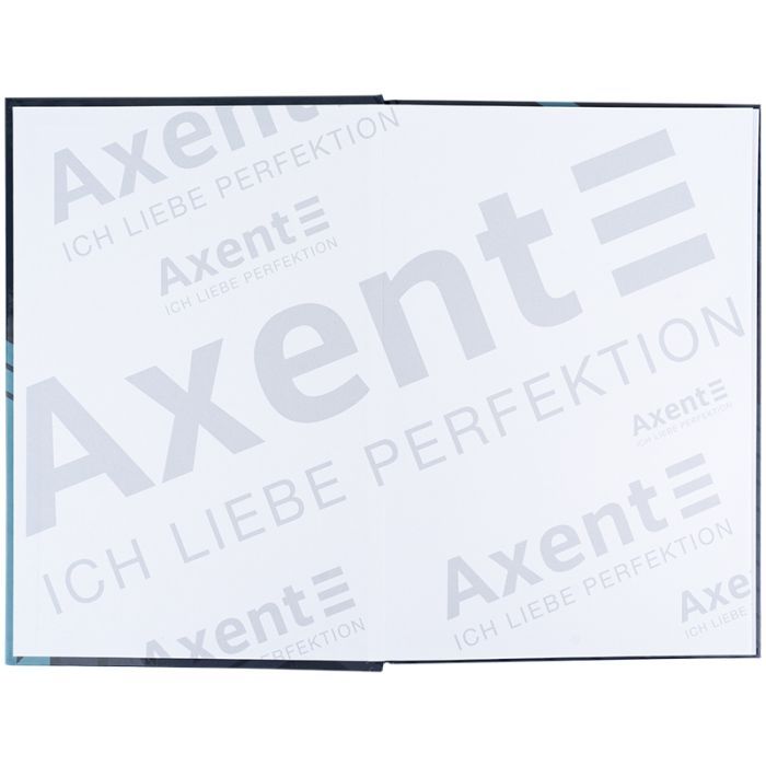Книга записная Axent Lines А4, 96 листов, клетка, серая (8422-580-A) изображение 3