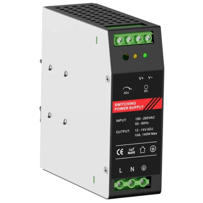 Блок питания для систем видеонаблюдения Kraft Energy PSU-1210DIN
