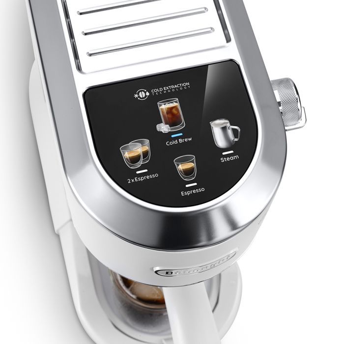 Рожковая кофеварка эспрессо DeLonghi EC 890.WI изображение 3