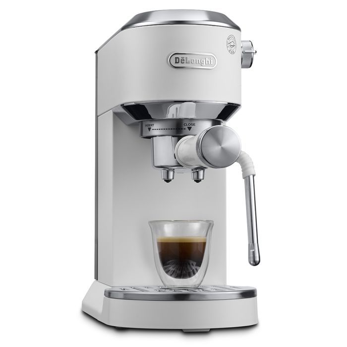 Рожковая кофеварка эспрессо DeLonghi EC 890.WI изображение 4