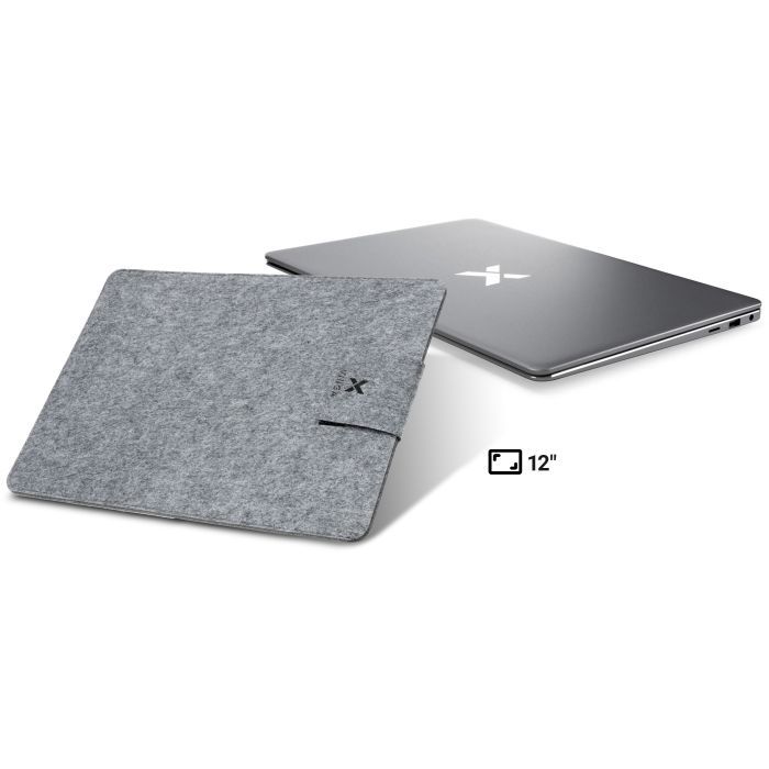 Чехол для ноутбука Vinga 12" NSF120 Gray (NSF120GY) изображение 8