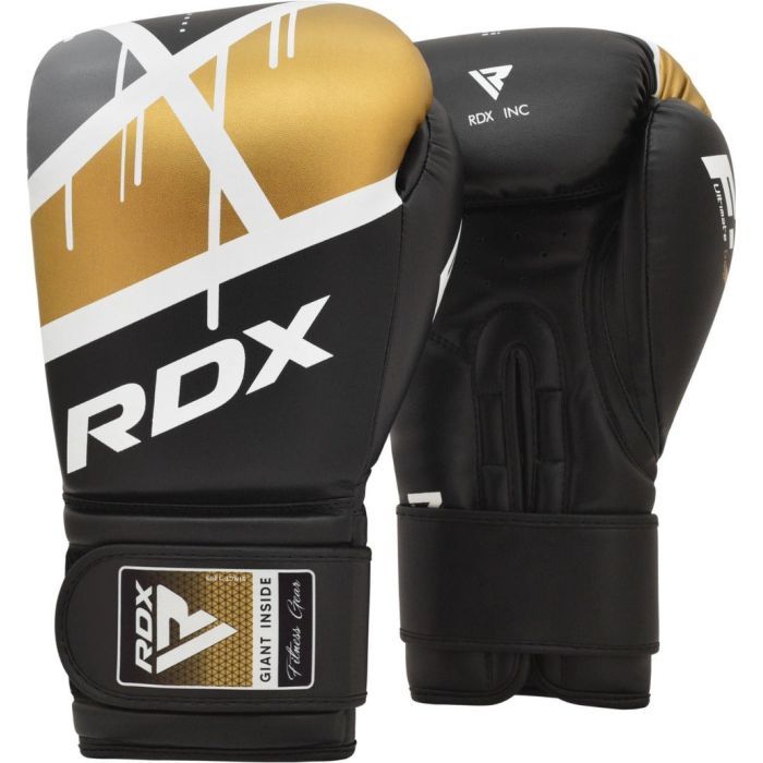 Боксерские перчатки RDX F7 Ego Blue 12 унцій (BGR-F7U-12oz) изображение 3